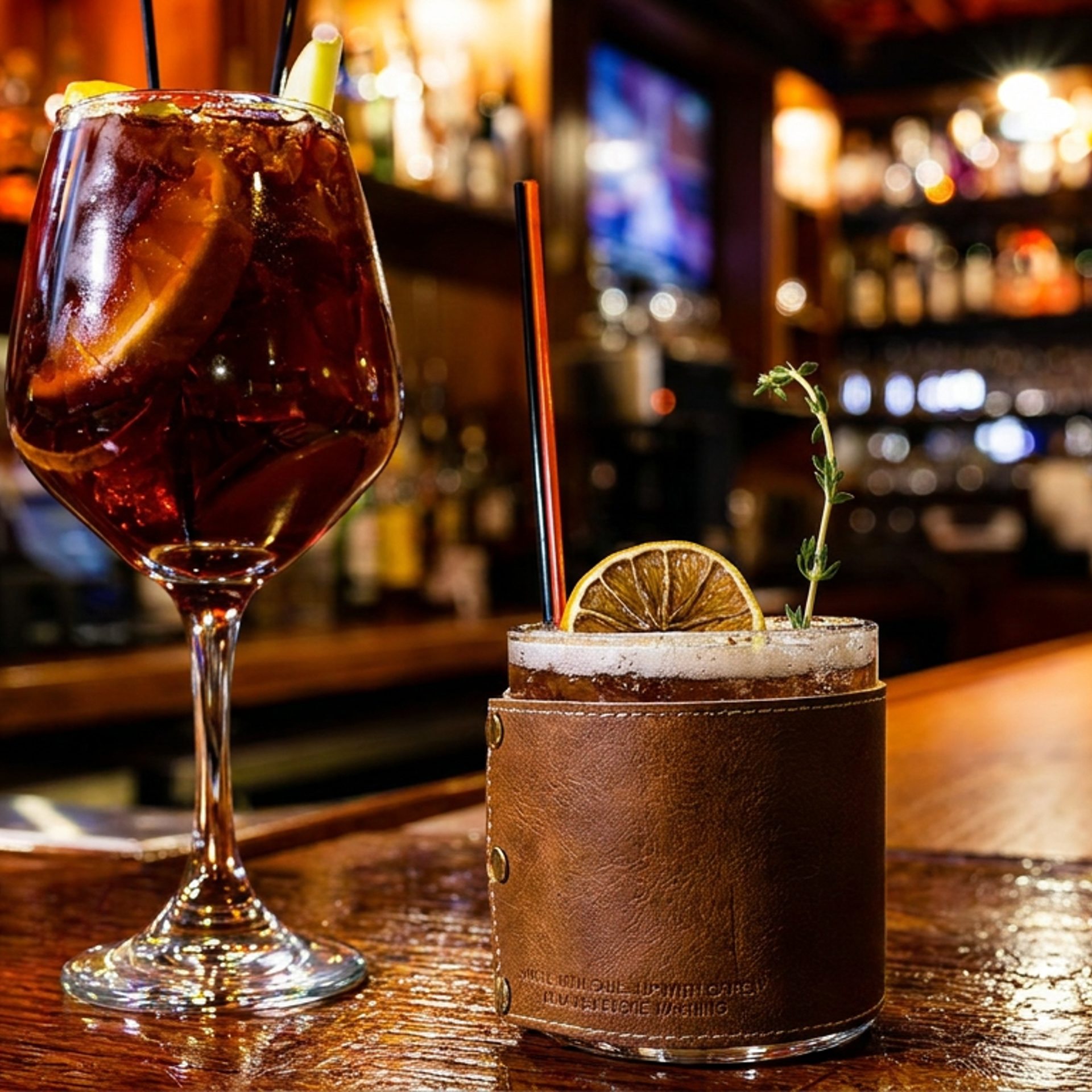 Cocktails made to accompany your meal