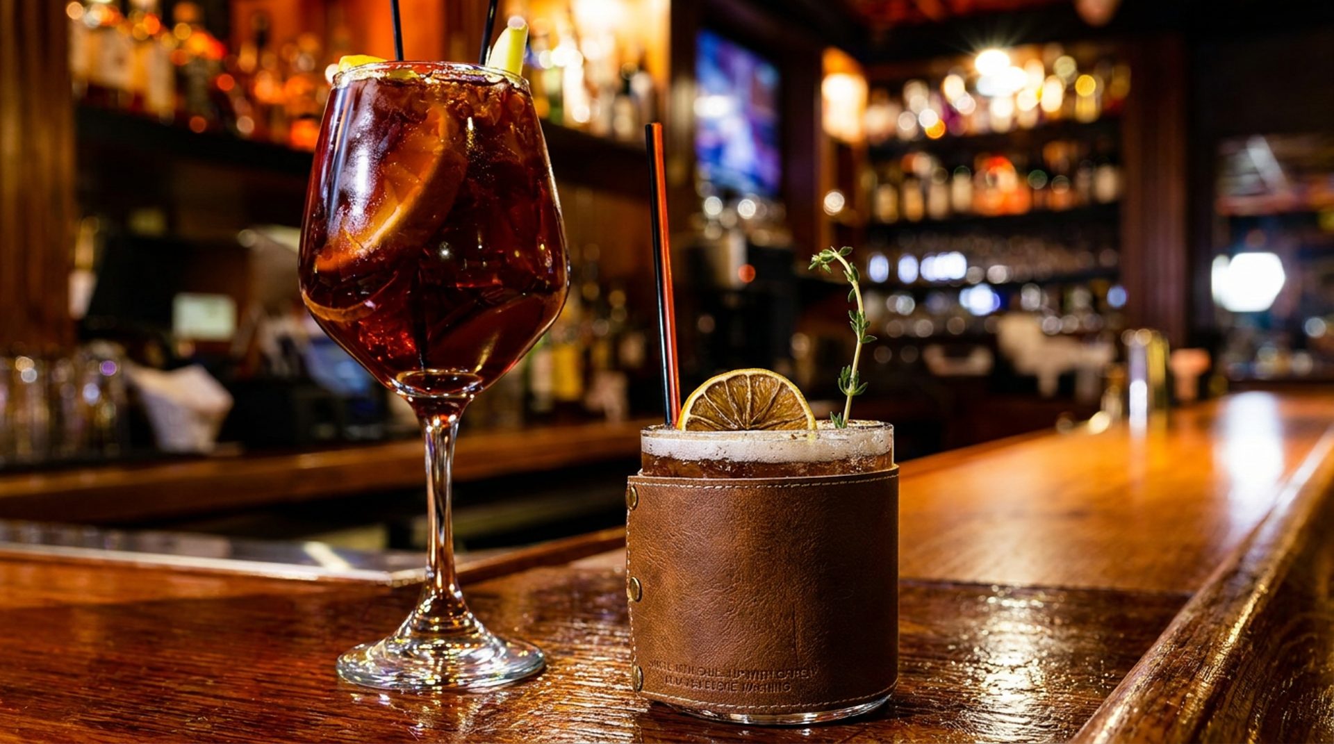 Cocktails made to accompany your meal