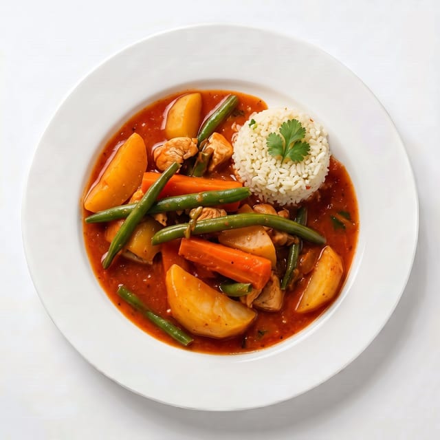 Pollo Amarillo (Yellow Chicken Stew).