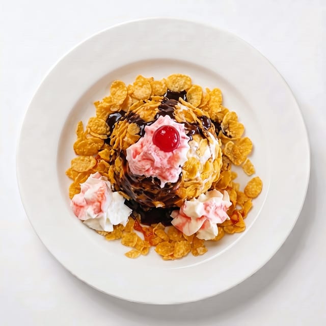 Helado Frito (Fried Ice Cream).