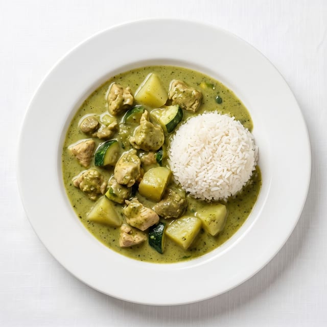 Jocón Cobanero (Green Chicken Stew).