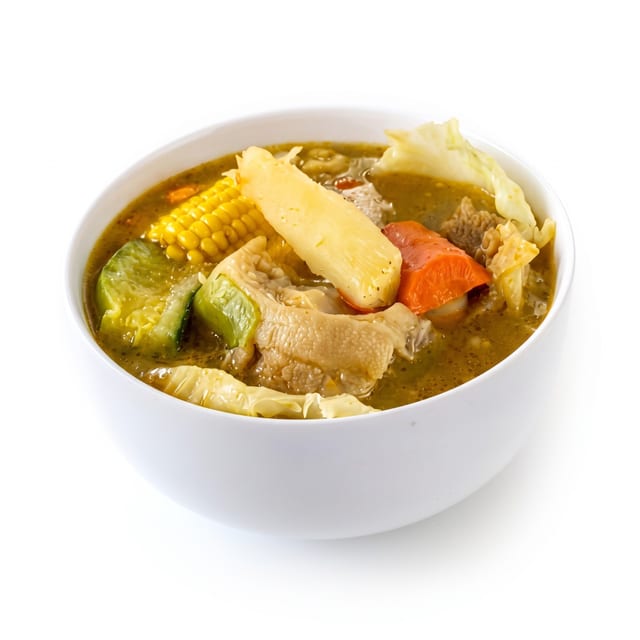 Caldo de Pata (Cow Heel Soup).