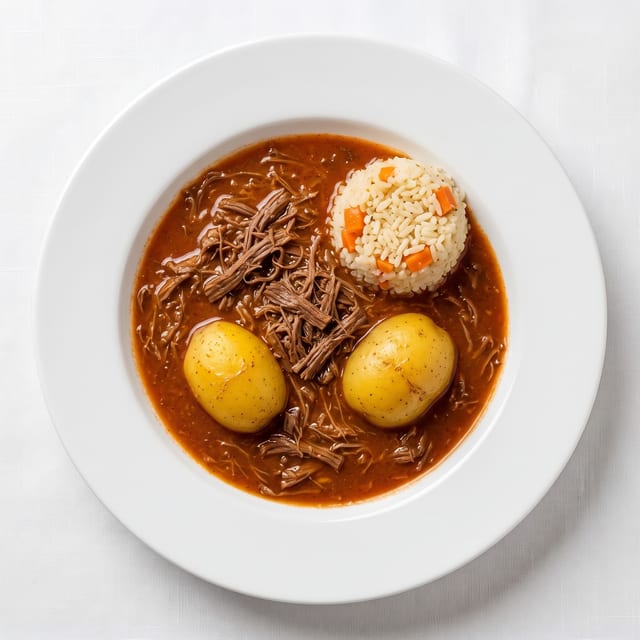 Hilacha (Shredded Beef Stew).