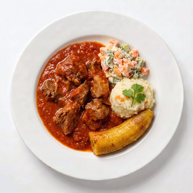 Estofado de Res (Beef Stew).