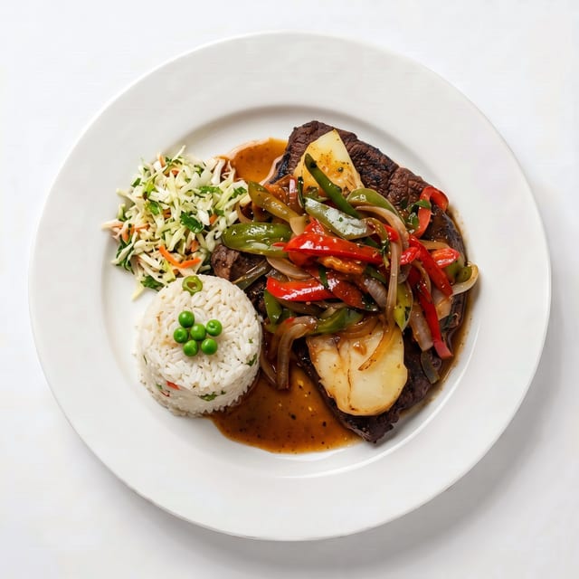 Bistec a la Ranchera (Ranch-Style Steak).