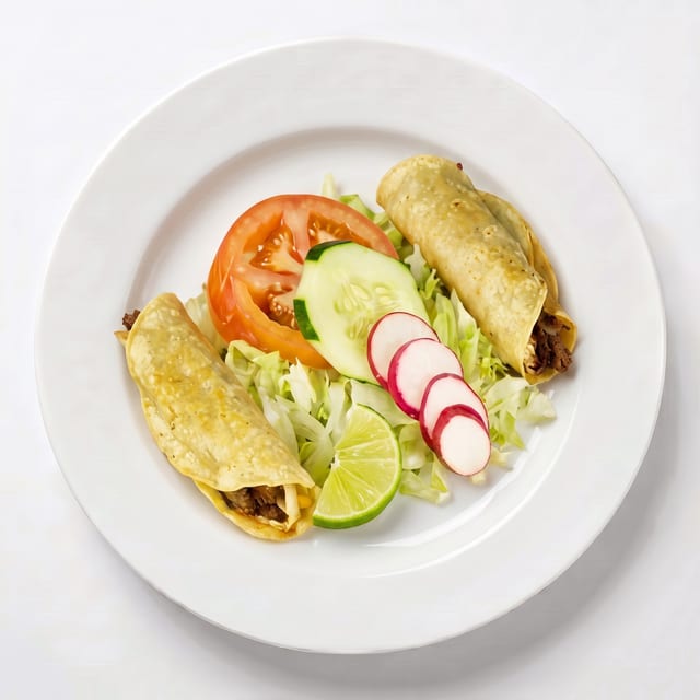 Dobladas (Folded Fried Tortillas).